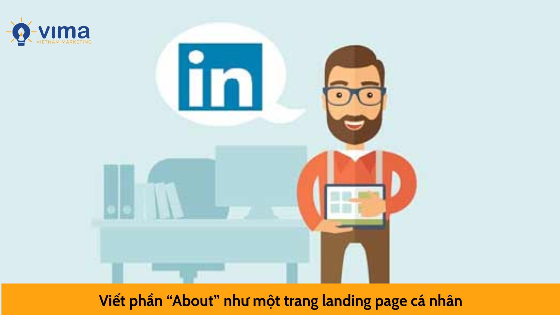 Viết phần “About” như một trang landing page cá nhân